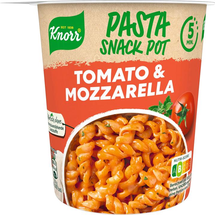 Produktbild Knorr Pasta Snack Tomaten-Mozzarella-Sauce Becher (72 g)