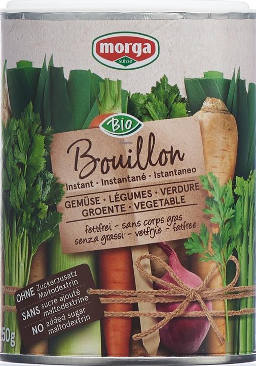 Produktbild Morga Gemüse Bouillon go clean fettfrei Bio (585 ml)