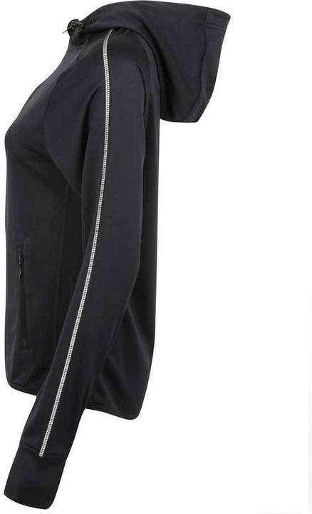 Actual product image Tombo Hoodie with zip Hooded jacket with reflective tape (XS)
