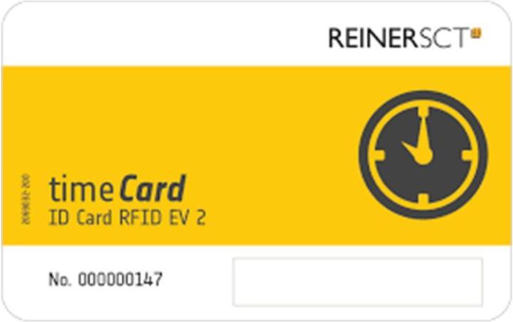 Actual product image ReinerSCT RFID smart cards