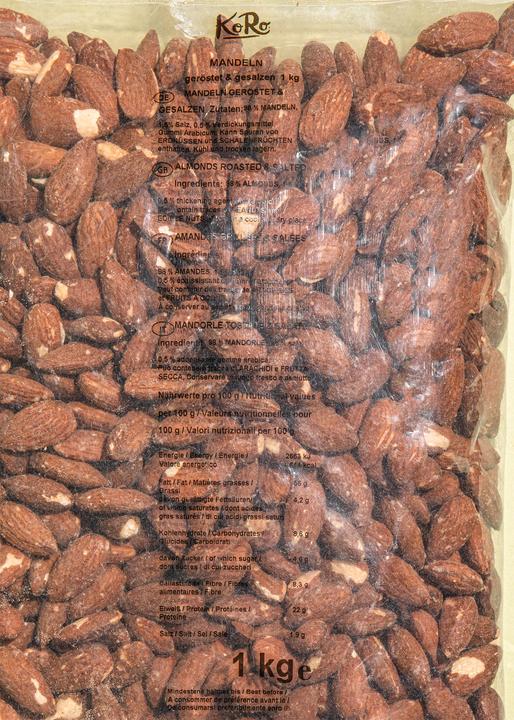 Image du produit KoRo Amandes grillées et salées (1000 g)
