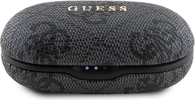 Actual product image Guess True Wireless 4G PU Metal Logo Earphones - black (30 h)