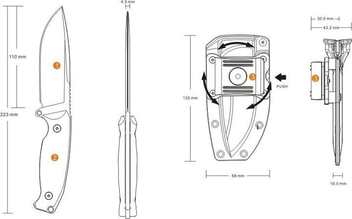 Image du produit Ruike F118-G (11 cm)