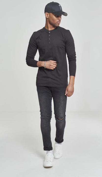Produktbild Urban Classics Basic Henley L/S Tee (XXL)