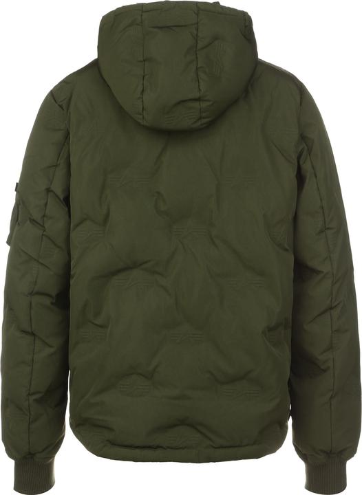 Produktbild Alpha Industries Hooded Logo Puffer Winterjacke - 89839 (S)