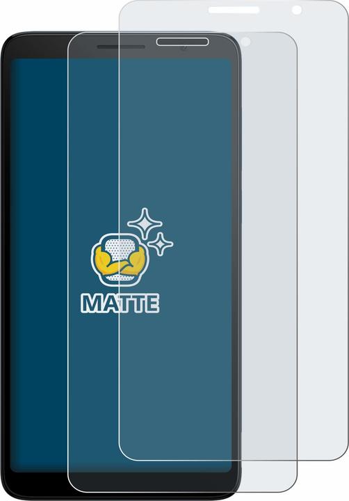 Produktbild BROTECT Entspiegelungs-Schutzfolie Displayschutz Matt (2 Stück, HTC Desire 501)