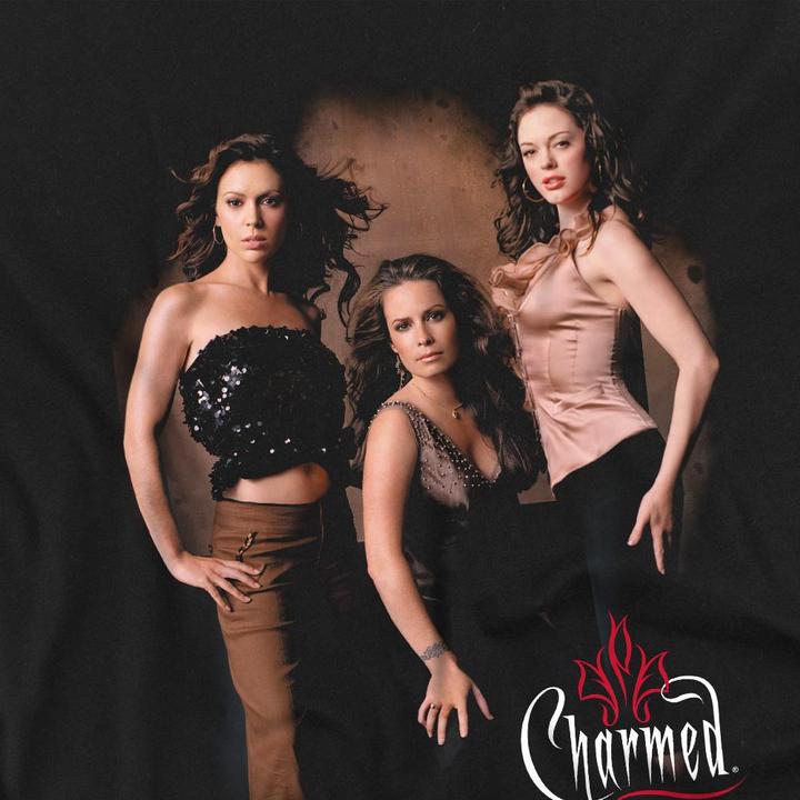 Immagine prodotto Charmed Three Hot Witches Maglietta Adulto Unisex (L)