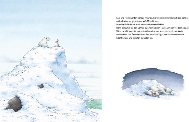 Actual product image Kleiner Eisbär - Lars und der Angsthase (German, Hans de Beer, 2022)