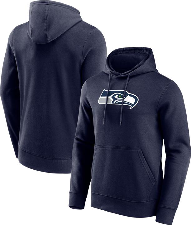 Fanatics Seattle Seahawks Mid Essentials Crest Kapuzenpullover Herren