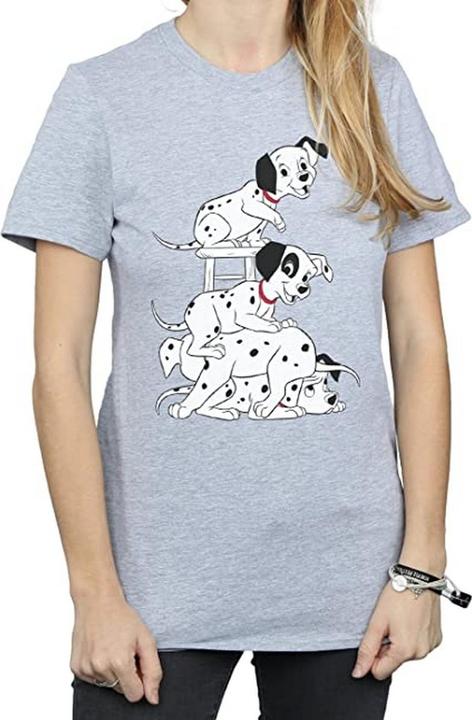 Immagine prodotto 101 Dalmatians Maglietta Donna/Ladies Chair Boyfriend (M)