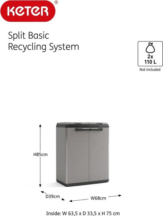 Immagine prodotto Keter Armoire divisée (220 l)