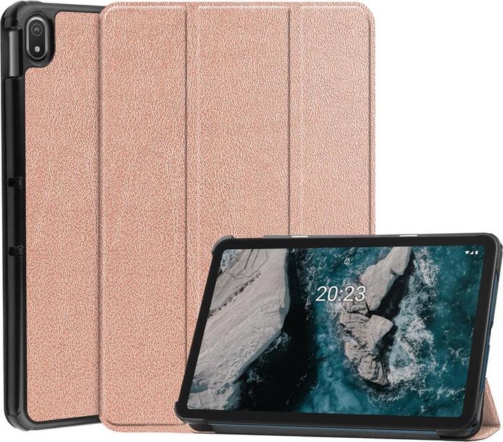 Produktbild Cover-Discount Nokia T20 - Tri-fold Smart Case roségold (Wiko T20)