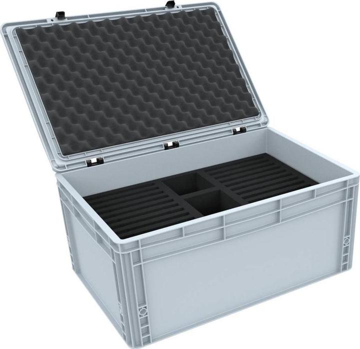 Actual product image Feldherr ED 64/27 HG TABLET - Box for 24 tablets in narrow sleeves up to 14 mm - compatible with Apple iPad (Plastic)