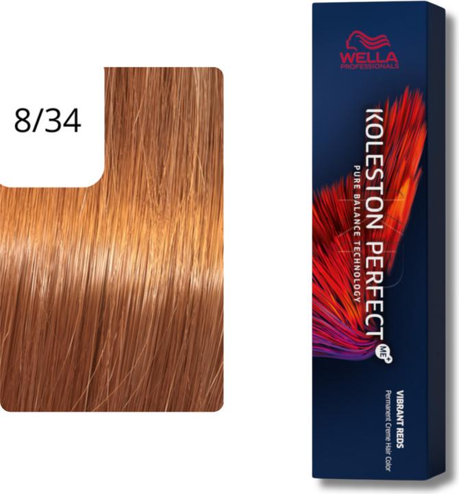 Produktbild Wella Koleston Perfect Me+ Vibrant Reds (8/34 hellblond gold-rot)