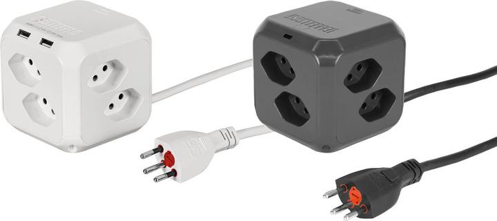 Immagine prodotto Steffen Cubo (8 x, USB-A, Tipo 13, 1.50 m)