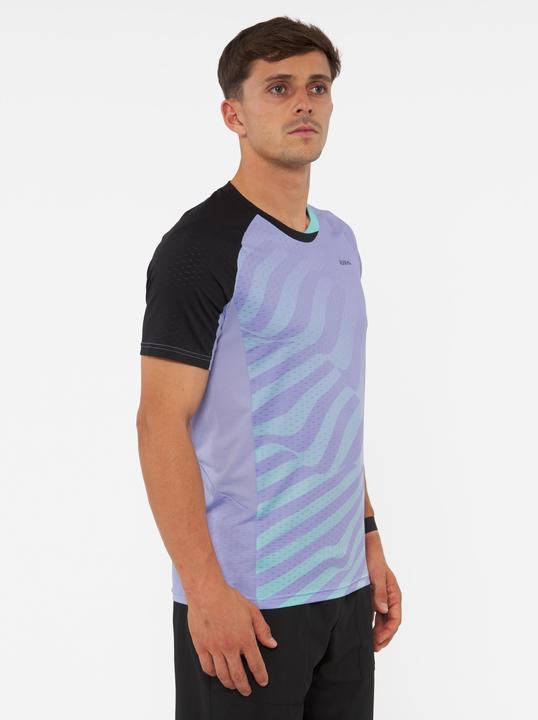 Actual product image Kuikma Men's Padel T-Shirt short sleeve - PTS 900 purple (XL)