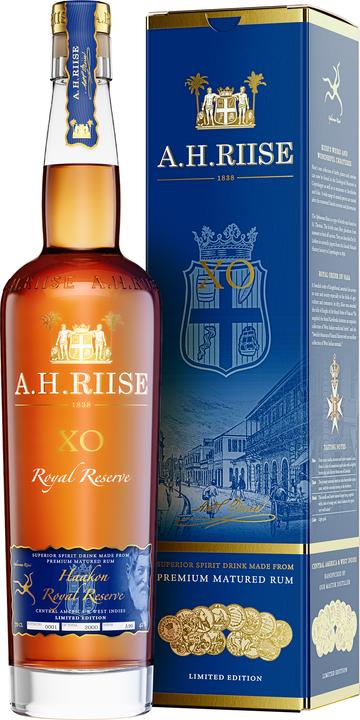 Produktbild A.H.Riise X.O. Royal Reserve Kong Haakon (1 x 70 cl)