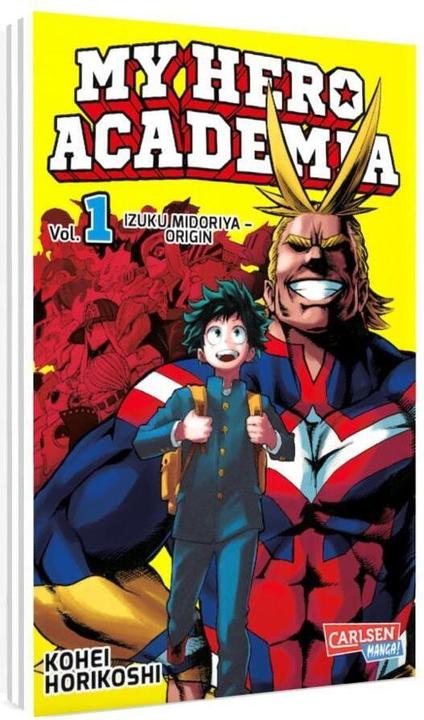 Actual product image My Hero Academia, Band 1 (German, Kohei Horikoshi, 2016)