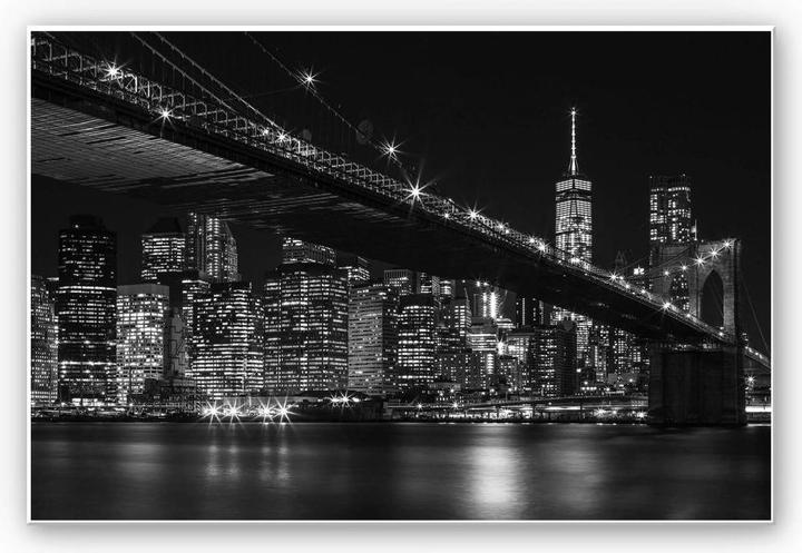 Immagine prodotto Trenddeko New York di notte (100 x 70 cm)