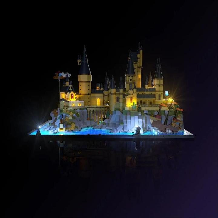 Produktbild Light my bricks LMB 2.0 LED Licht Set für LEGO 76419 Harry Potter Schloss Hogwarts mit Schlossgelände