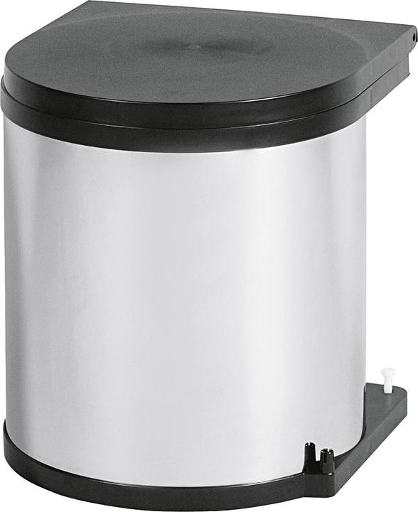 Actual product image Wesco Built-in waste garbage can 11 l 30cm stainless steel