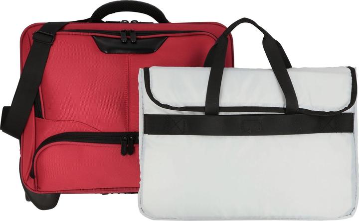 Produktbild Dermata Business Laptop Trolley Nylon 3456NY Rood (37 l, Handgepäck (bis 50l))