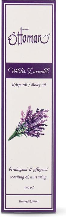 Actual product image Ottoman Lavender body oil, 100ml, relaxing body oil (Body oil, 100 ml)