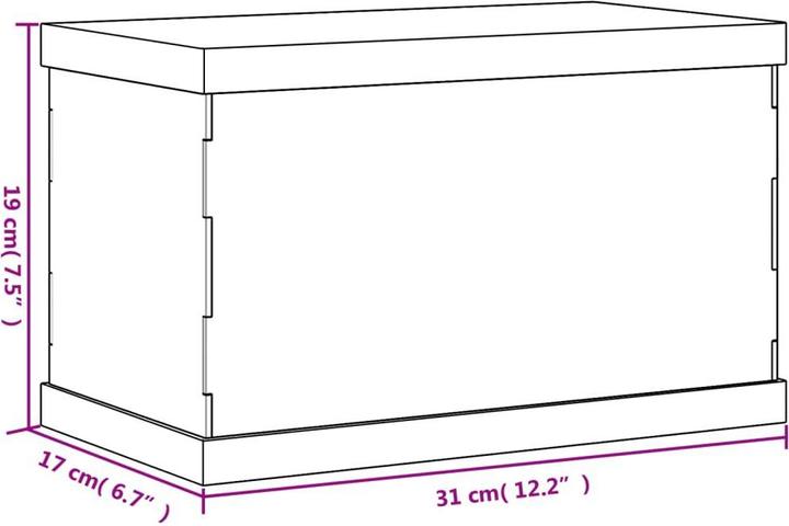 Actual product image VidaXL Joses (31 x 17 x 19 cm)