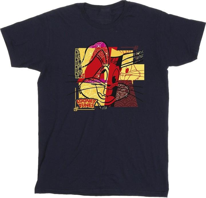 Produktbild Looney Tunes Bugs Bunny Rabbit New Year TShirt (S)