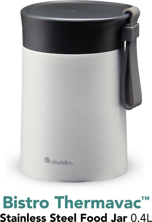 Aladdin Bistro Thermavac Edelstahl Lunchbox 0.4L Stone Grey (0.40 l)