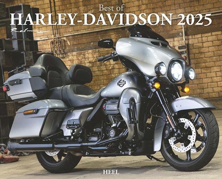 Actual product image Best of Harley Davidson Calendar 2025 (Hardcover, German)