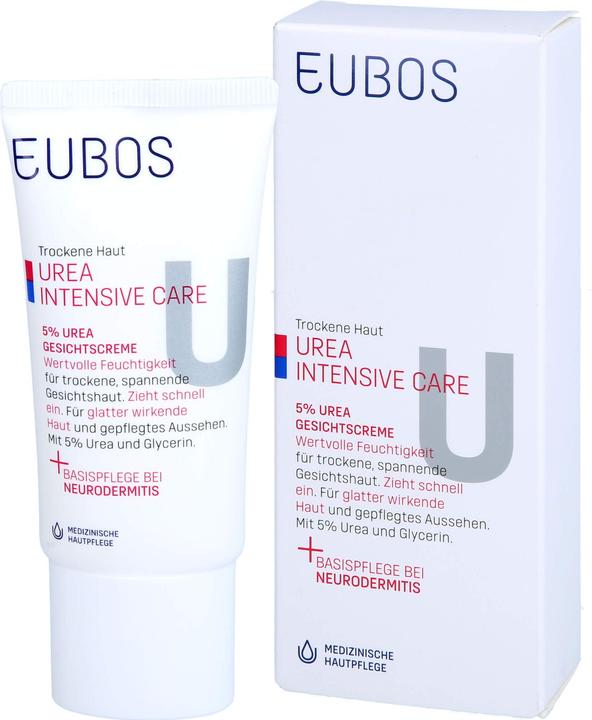 Actual product image Eubos Dry skin urea 5% face cream, 50 ml CRE (50 ml, 24h cream)
