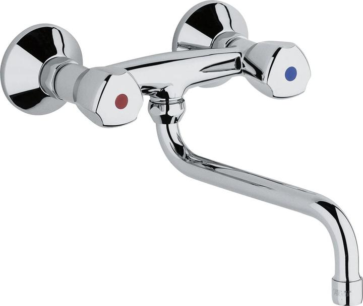 Kludi Standard wall fitting, chrome