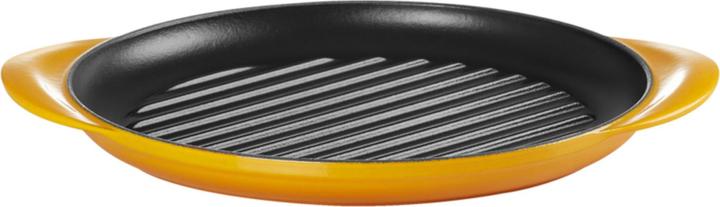 Produktbild Le Creuset Grillplatte rund 25 cm Nectar (25 cm, Grillpfanne, Gusseisen)