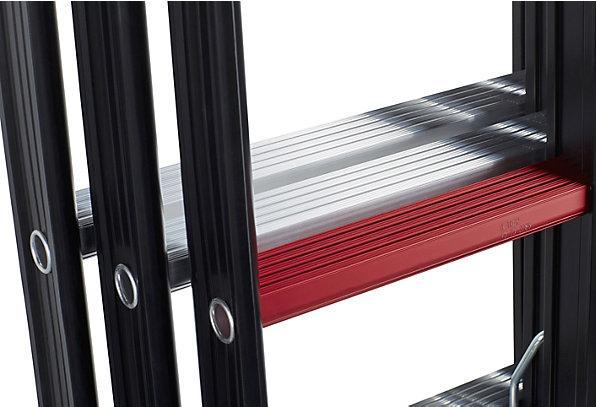 Actual product image Altrex NEVADA multi purpose ladder, 2-part, black, 2 x 8 rungs. (Multi-purpose ladder, 400 cm)
