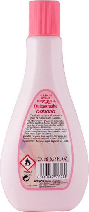 Produktbild Babaria QUITAESMALTE 200ML