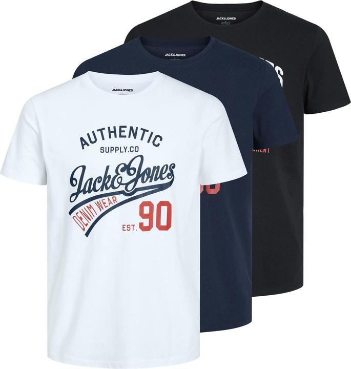 Produktbild Jack & Jones 3er-Pack T-Shirt (XS)