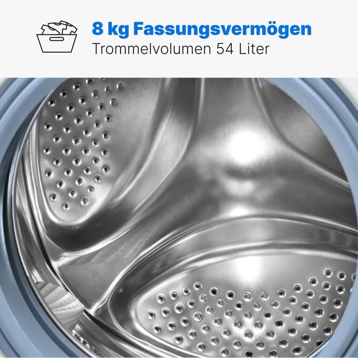 Actual product image Bomann WA 7185 w (8 kg, Left)