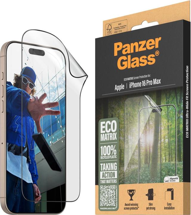 Immagine prodotto PanzerGlass Matrice (1 Pezzo/i, Apple iPhone 16 Pro Max)