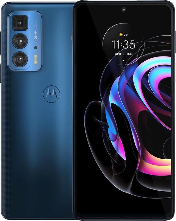 Actual product image Motorola Edge 20 Pro (256 GB, Midnight Blue, 6.70", Dual SIM, 108 Mpx, 5G)