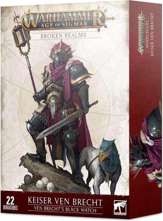 Games Workshop Broken Realms: Keiser Ven Brecht - Ven Brecht's Black Watch (Plastic)