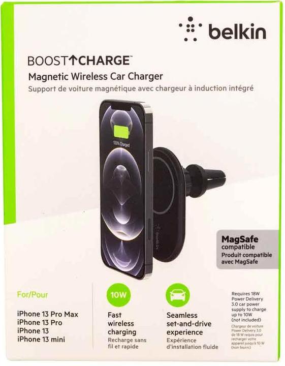 Produktbild Belkin Magnetic Wireless Car Charger with MagSafe