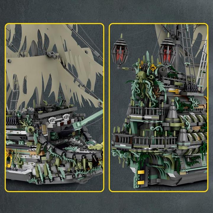 Actual product image ReoBrix The Flying Dutchman Big Ship