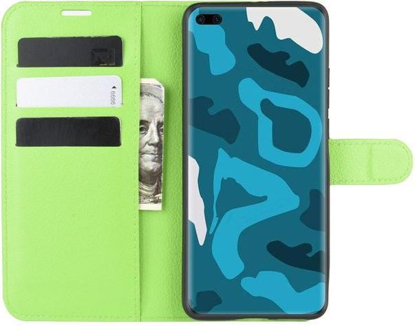 Produktbild MU Classic Litchi Leder Bookcover Series (Huawei P40 Pro+)