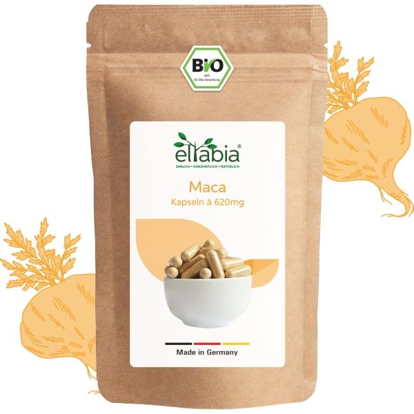 Image du produit Eltabia Gélules de maca bio 100 (100 pièce(s), Capsules)