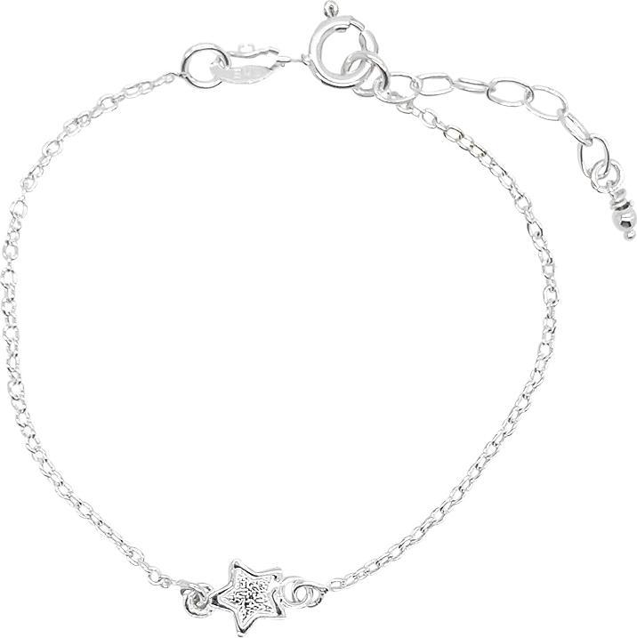 Image du produit Leyda Bracelet Enfant Étoile (16 cm, Argent 925)