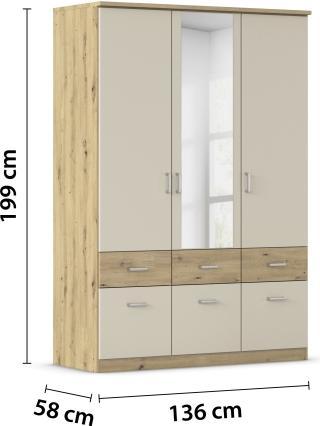 Image du produit Rauch Bremen-Extra (136 x 58 x 199 cm)