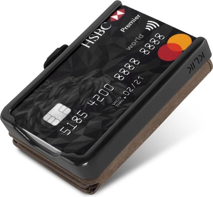 Actual product image Puristo KLIK MINIMAL Slim Wallet Vintage 11s