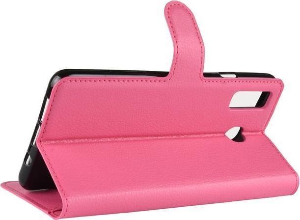 Actual product image MU Classic Litchi Leather Bookcover Series (Samsung Galaxy A8 Star)