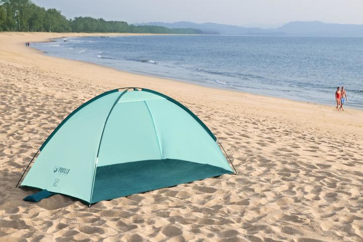 Produktbild Bestway Strandzelt (Strandzelt + Strandmuschel, 1.11 kg, 2 Personen)